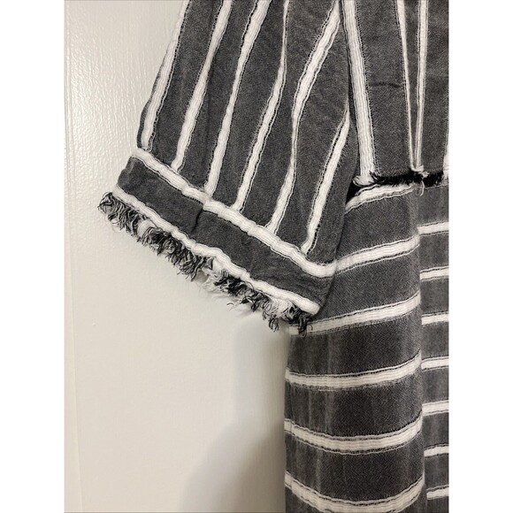 Intimately Free People Boho Relaxed Hippie Top Tunic Shirt Pockets M - Picture 4 of 11